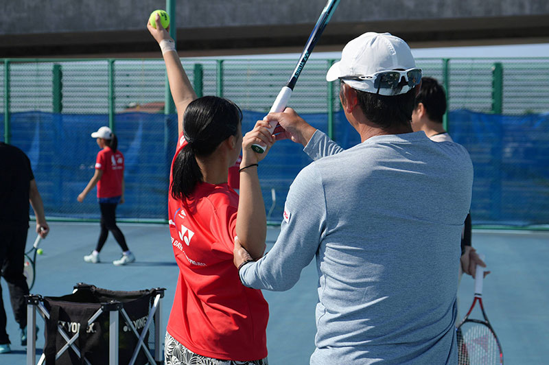 「リポビタン Presents伊達公子×YONEX PROJECT ～Go for the GRAND SLAM～」3期生第6回キャンプ画像03